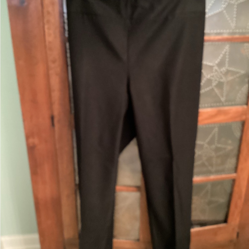 Black pull on slacks